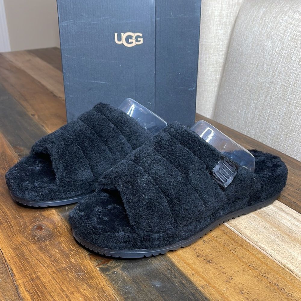 UGG Black Men's Slippers